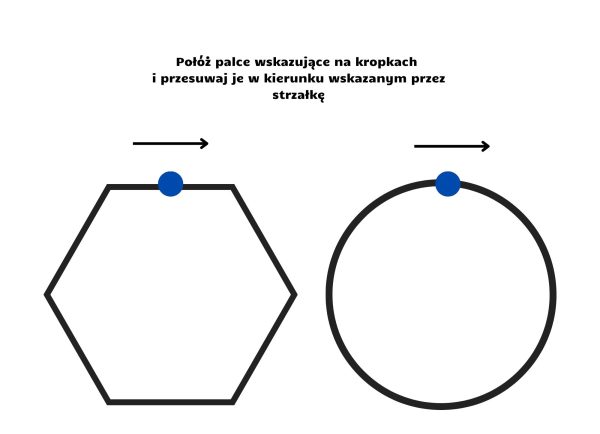 Senior ćwiczy sprawność ręki karta pracy 3